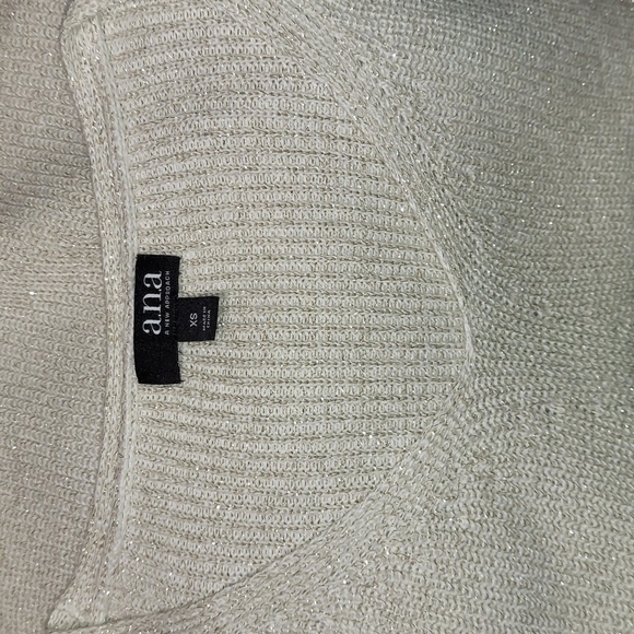 ana a new approach metallic sweater - Picture 1 of 7
